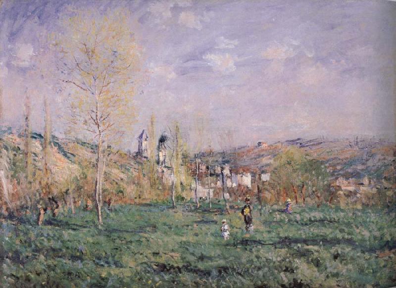 Claude Monet Springtime in Vetheuil